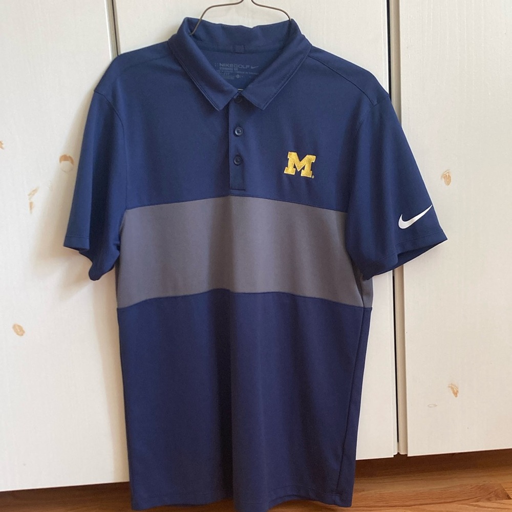 Nike dri fit golf polo